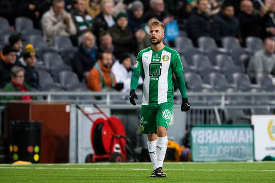 Hammarbys Sander Svendsen deppar