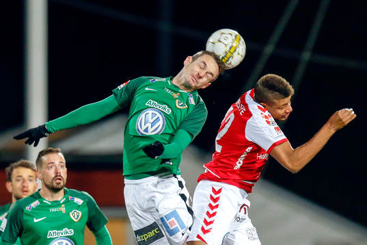 Jönköpings Daryl Smylie och Kalmars Mikael Dyrestam