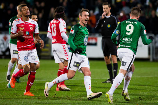 Kalmars Mikael Dyrestam deppar och Daryl Smylie och Tommy