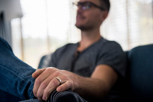 Färjestads Ole-Kristian Tollefsen i sitt hem i Karlstad
