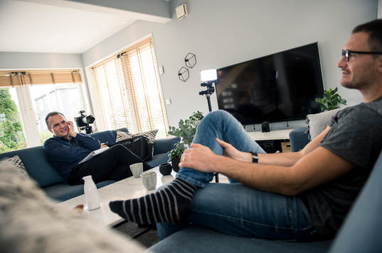 Magnus Nyström, reporter på Expressen, träffar