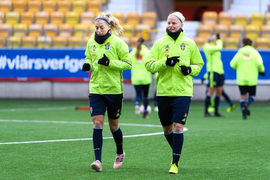 Linda Sembrant och Nilla Fischer