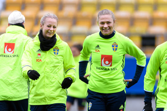 Amanda Ilestedt och Fridolina Rolfö