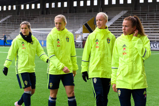 Hanna Folkesson, Magdalena Eriksson, Caroline Seger och