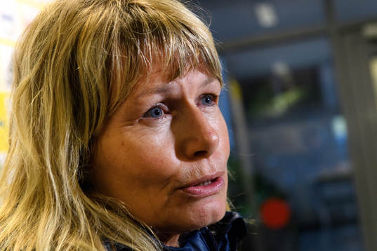 Yvonne Ekroth, svenska fotbollförbundets Ungern-spion,