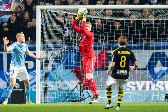 Malmö FFs målvakt Fredrik Andersson