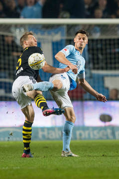 s Jesper Nyholm och Malmö FFs Markus Rosenberg