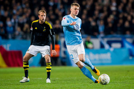 s Daniel Sundgren och Malmö FFs Mattias Svanberg