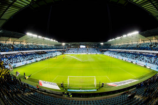 Interör över Swedbank Stadion