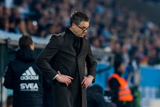 s tränare Rikard Norling deppar