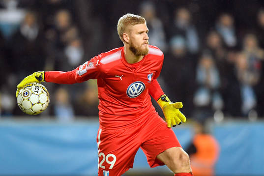 Malmö FFs målvakt Fredrik Andersson