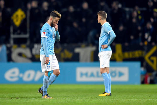 Malmö FFs Erdal Rakip deppar