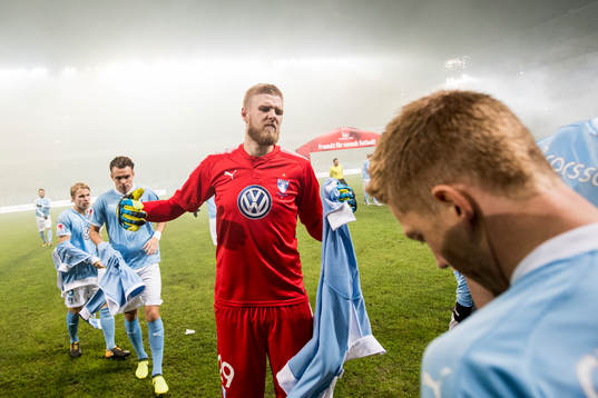 Malmö FFs målvakt Fredrik Andersson