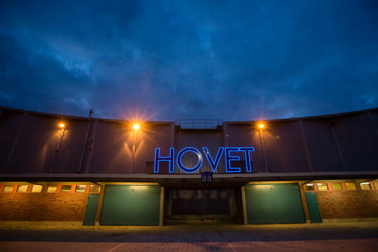 Generell vy utanför Hovets Isstadion