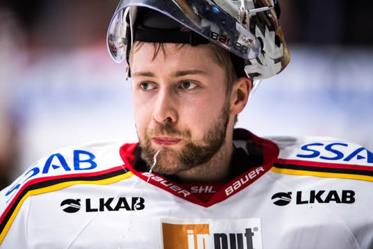 Luleås målvakt Joel Lassinatti