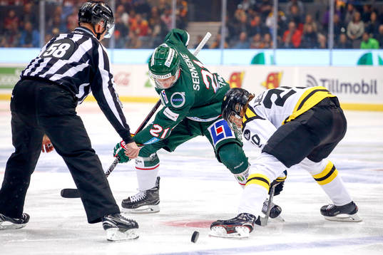 Frölundas Christoffer Ehn och Brynäs Marcus Westfält