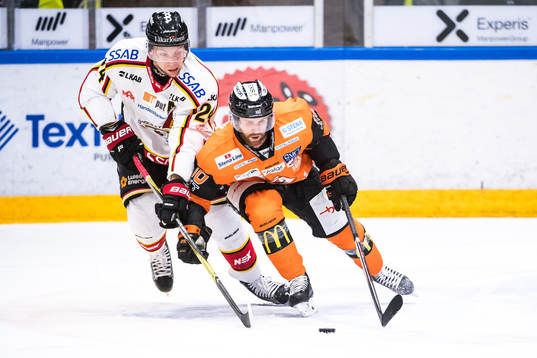 Luleås Johan Harju  och Karlskronas Mattias Guter