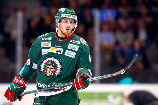 Frölundas Pontus Widerström deppar