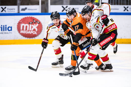 Luleås Joonas Jalvanti , Karlskronas Joel Kellman, Luleås