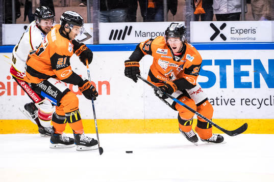Karlskronas Cory Murphy och Bobbo Petersson