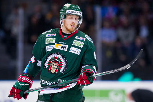 Frölundas Pontus Widerström deppar