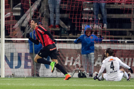 Brommapojkarnas Luca Gerbino Polo jublar