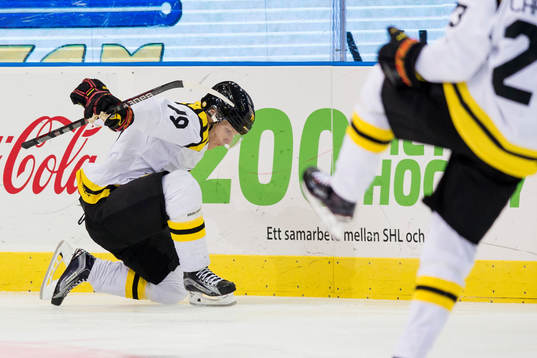Brynäs Daniel Mannberg jublar