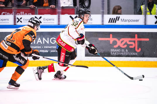 Karlskronas Joel Kellman och Luleås Oscar Engsund