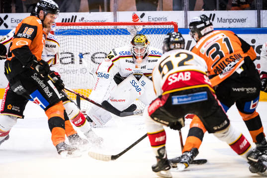 Karlskronas Emil Larsson  och Marcus Paulsson  oroar
