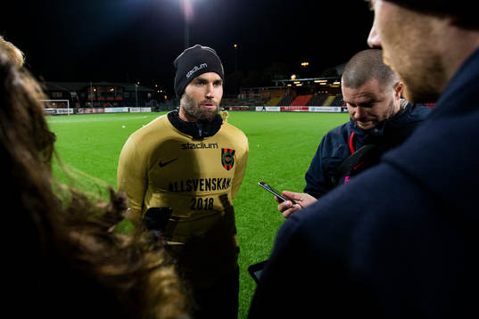 Brommapojkarnas tränare Olof Mellberg