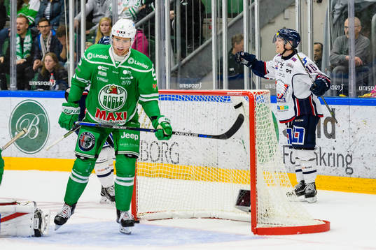 Linköpings Mathis Olimb jublar