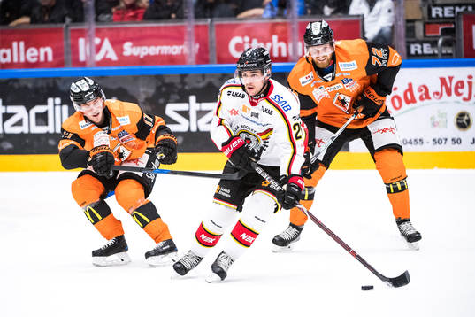 Karlskronas Joel Kellman , Luleås Joey Hishon  och