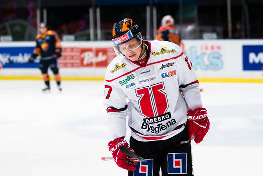 Örebros Daniel Viksten deppar