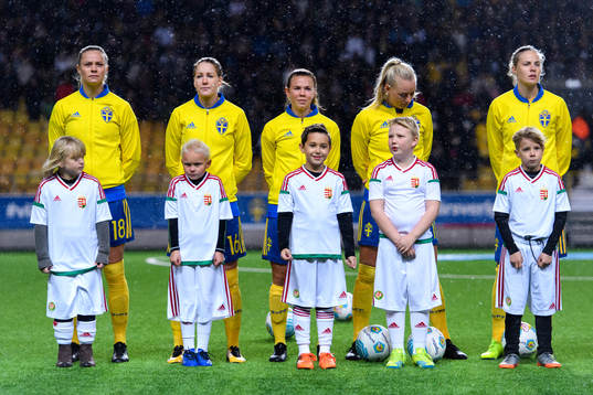Sveriges Fridolina Rolfö, Mia Carlsson, Jessica