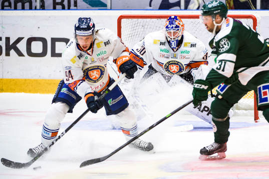 Växjös målvakt Viktor Fasth