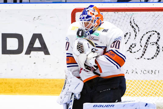 Växjös målvakt Viktor Fasth
