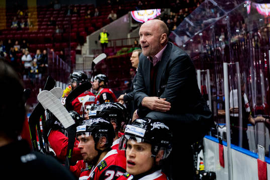 Malmö Redhawks tränare Peter Andersson