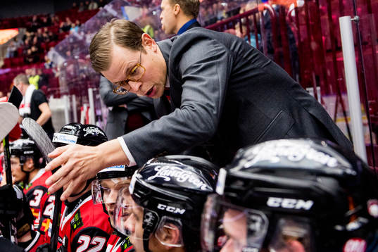 Malmö Redhawks assisterande tränare Martin Filander