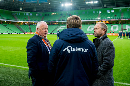 Terje Svendsen, president of the Norwegian Football