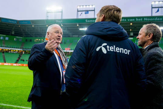 Terje Svendsen, president of the Norwegian Football