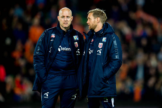 Anders Jacobson, assistant coach, and Martin Sjögren, head