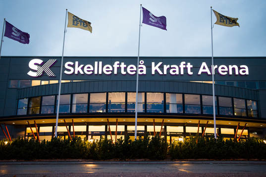 Skellefteå Kraft Arena exteriör