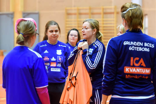 Madelene och tränare Anneli