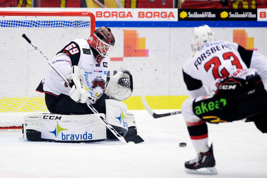 Malmö Redhawks målvakt Oscar Alsenfelt