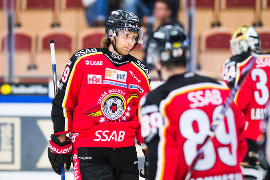 Luleås Pontus Själin deppar