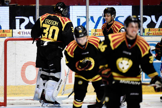 Brynäs målvakt Ersson deppar