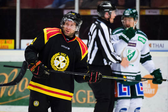 Brynäs Jonathan Granström och Färjestads Rasmus Asplund