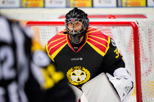 Brynäs målvakt Samuel Ersson