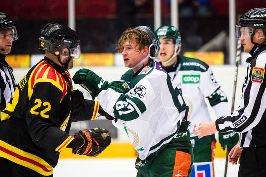 Brynäs Jörgen Sundqvist i bråk med Färjestads
