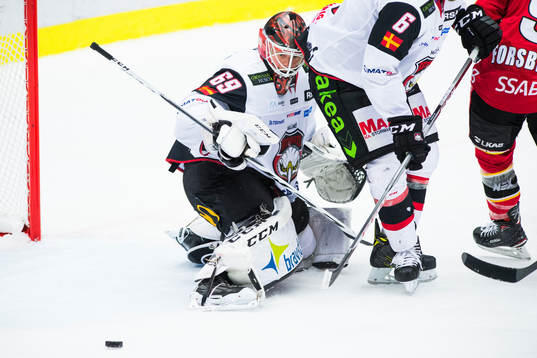 Malmö Redhawks målvakt Oscar Alsenfelt
